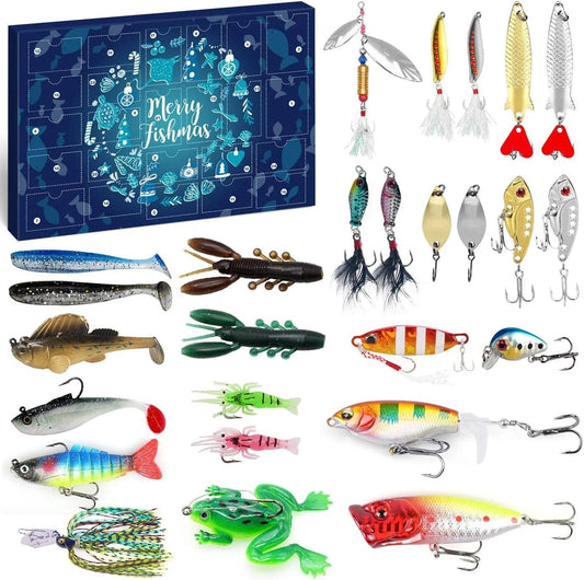 FISHING CALENDAR| 24 Fishing Lures